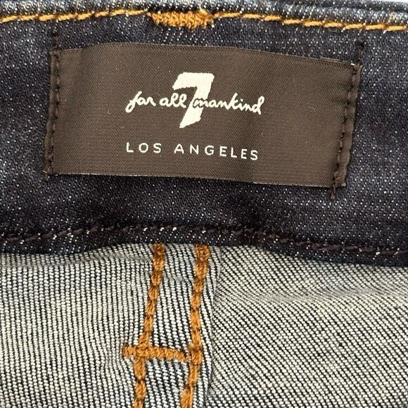 7 For All Mankind Women’s The Mid Rise Ankle Skinny Jeans size 26 - Picture 11 of 12